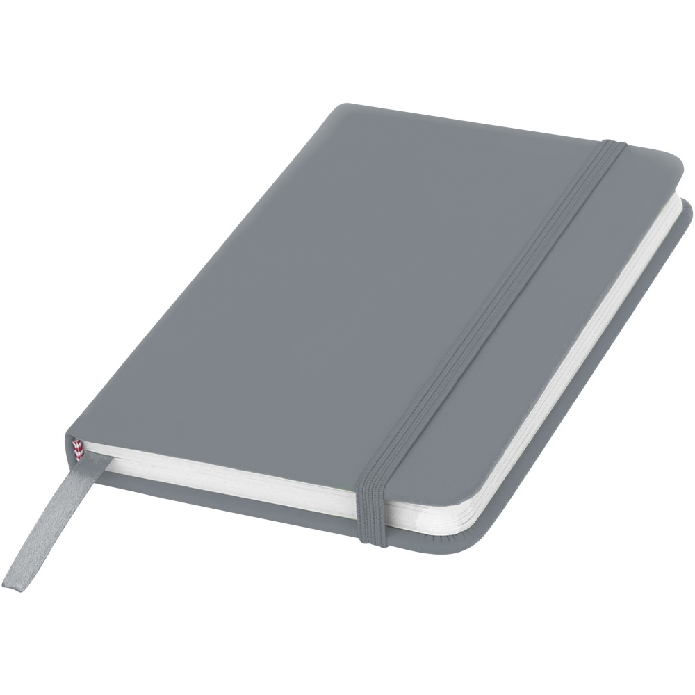 Logotrade promotional giveaway image of: Spectrum A6 Notebook, grey