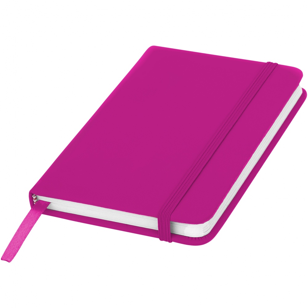 Logo trade promotional giveaway photo of: Spectrum A6 Notebook, pink