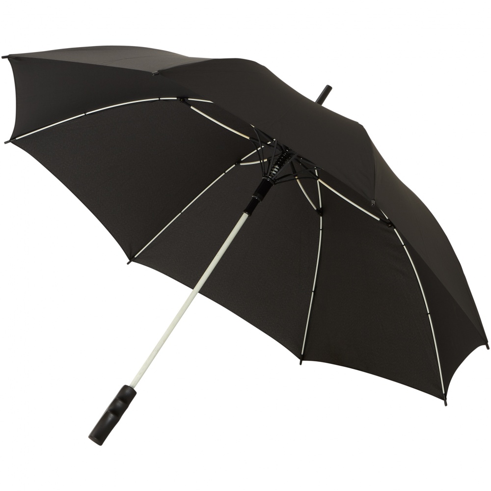 Logo trade promotional product photo of: 23" Spark auto open storm umbrella, white