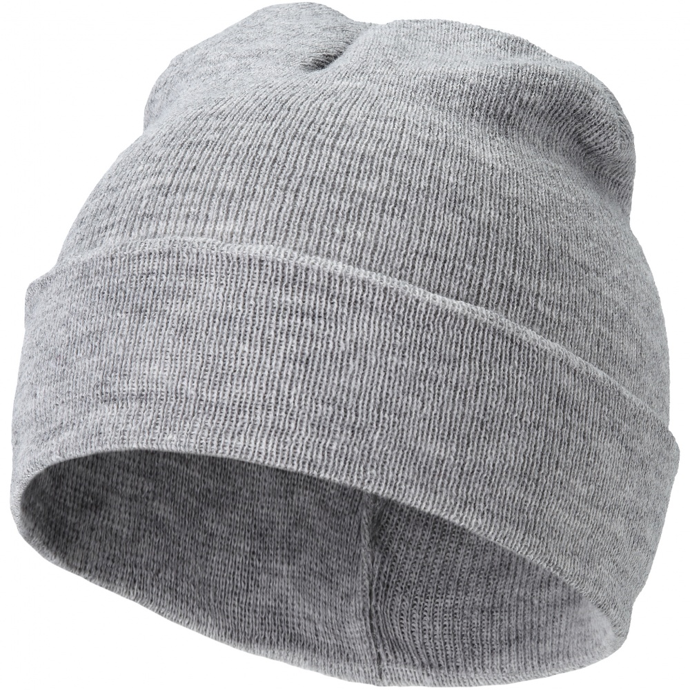 Logo trade promotional giveaway photo of: Irwin Beanie, grey