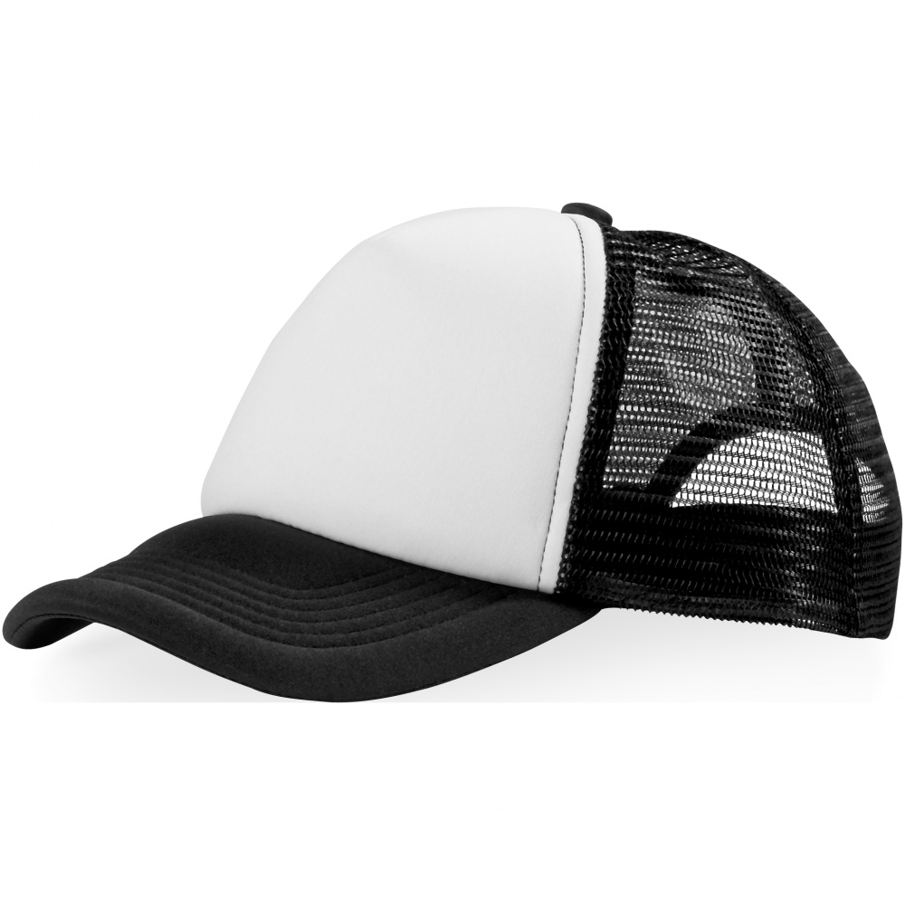 Logotrade corporate gift picture of: Trucker 5-panel cap, black