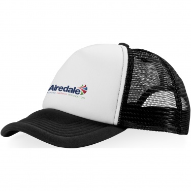Logotrade promotional giveaways photo of: Trucker 5-panel cap, black