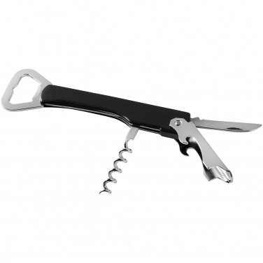 Logo trade promotional gifts picture of: Milo waitress knife, black