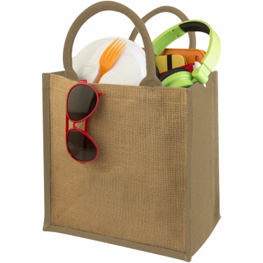 Logotrade promotional item picture of: Chennai jute gift tote, beige