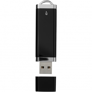 Logo trade promotional item photo of: Flat USB, 4GB, black