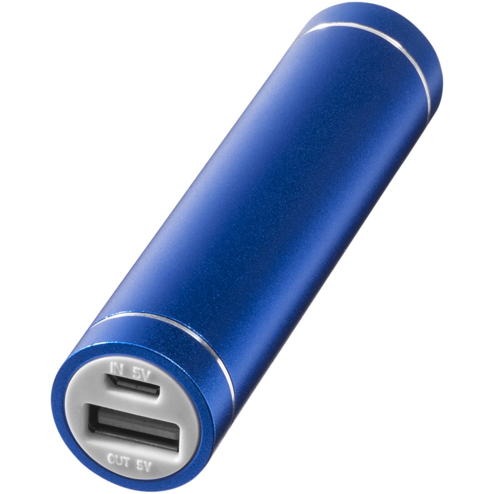 Logo trade promotional items picture of: Bolt alu power bank 2200mAh, blue