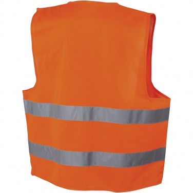 Logo trade promotional giveaways picture of: Professional safety vest, orange