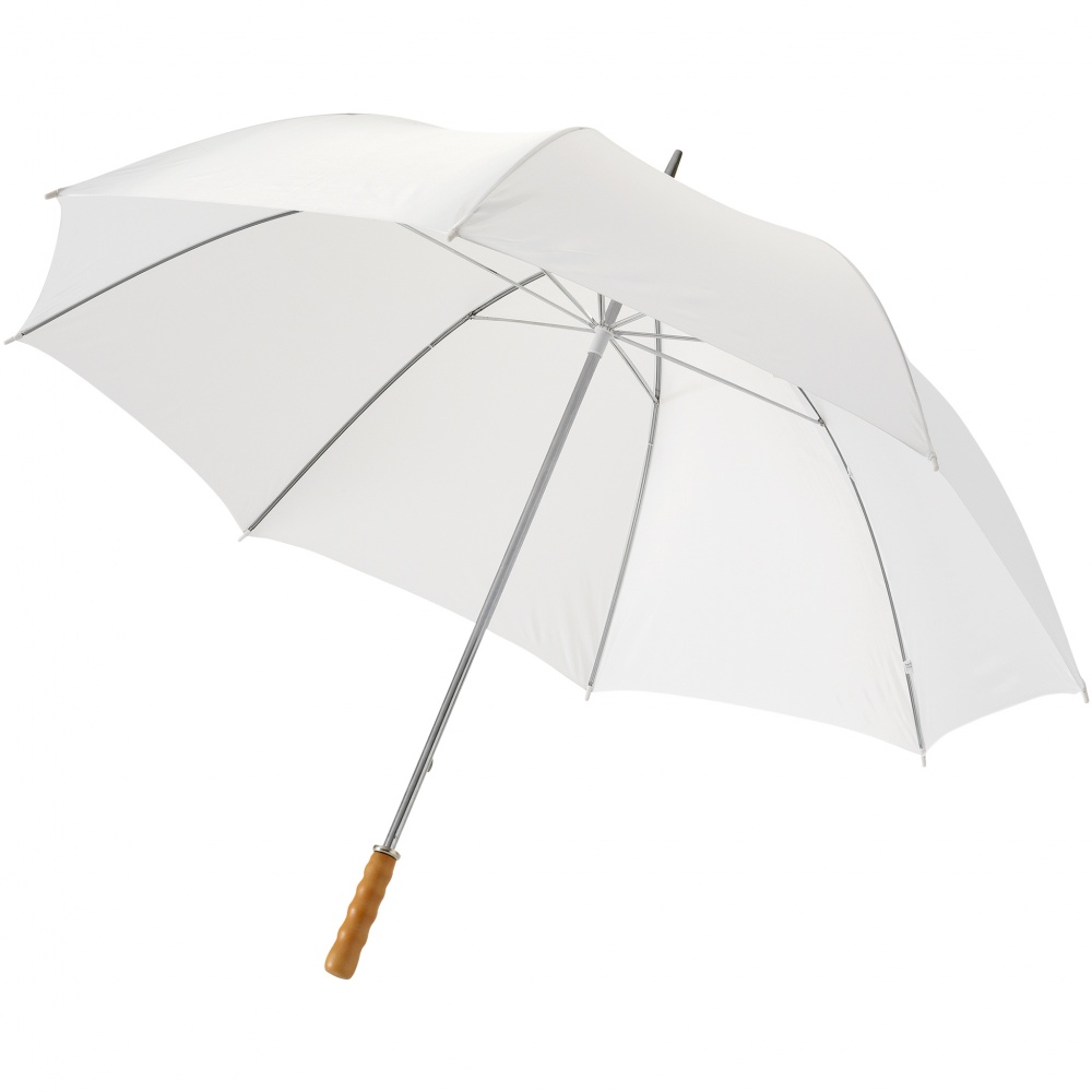 Logo trade promotional item photo of: Karl 30" Golf Umbrella, white