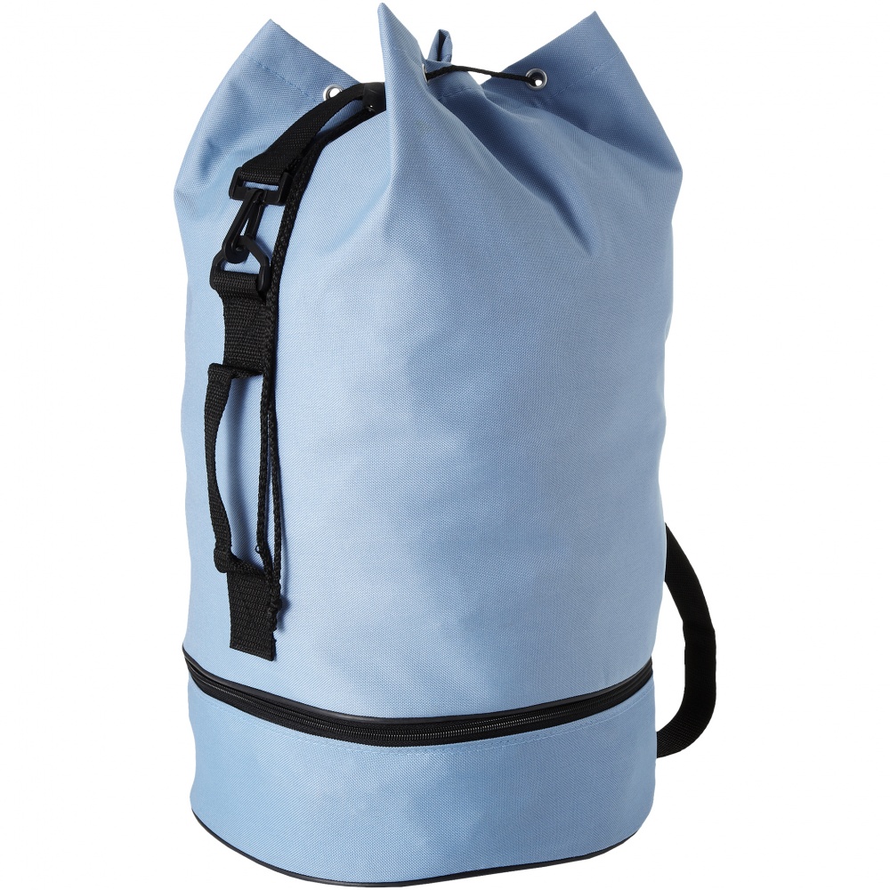 Logotrade advertising product image of: Idaho sailor duffel bag, light blue