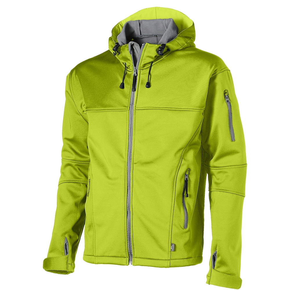 Logotrade promotional giveaway picture of: Match softshell jacket, light green