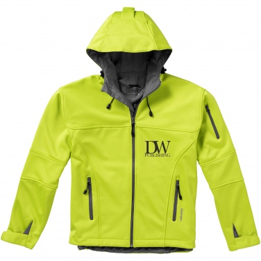 Logo trade promotional items picture of: Match softshell jacket, light green