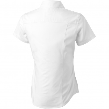 Logotrade promotional items photo of: Manitoba short sleeve ladies shirt, white