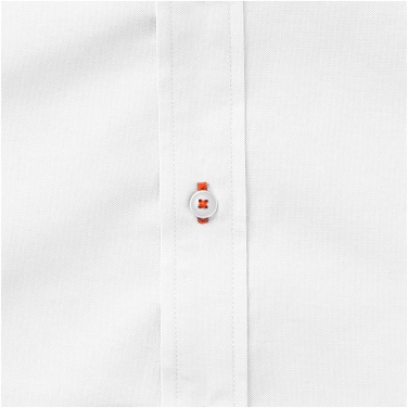 Logotrade corporate gift picture of: Manitoba short sleeve ladies shirt, white