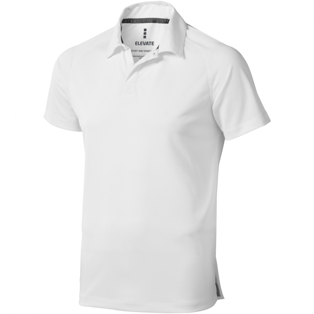Logo trade promotional items picture of: Ottawa short sleeve polo, white