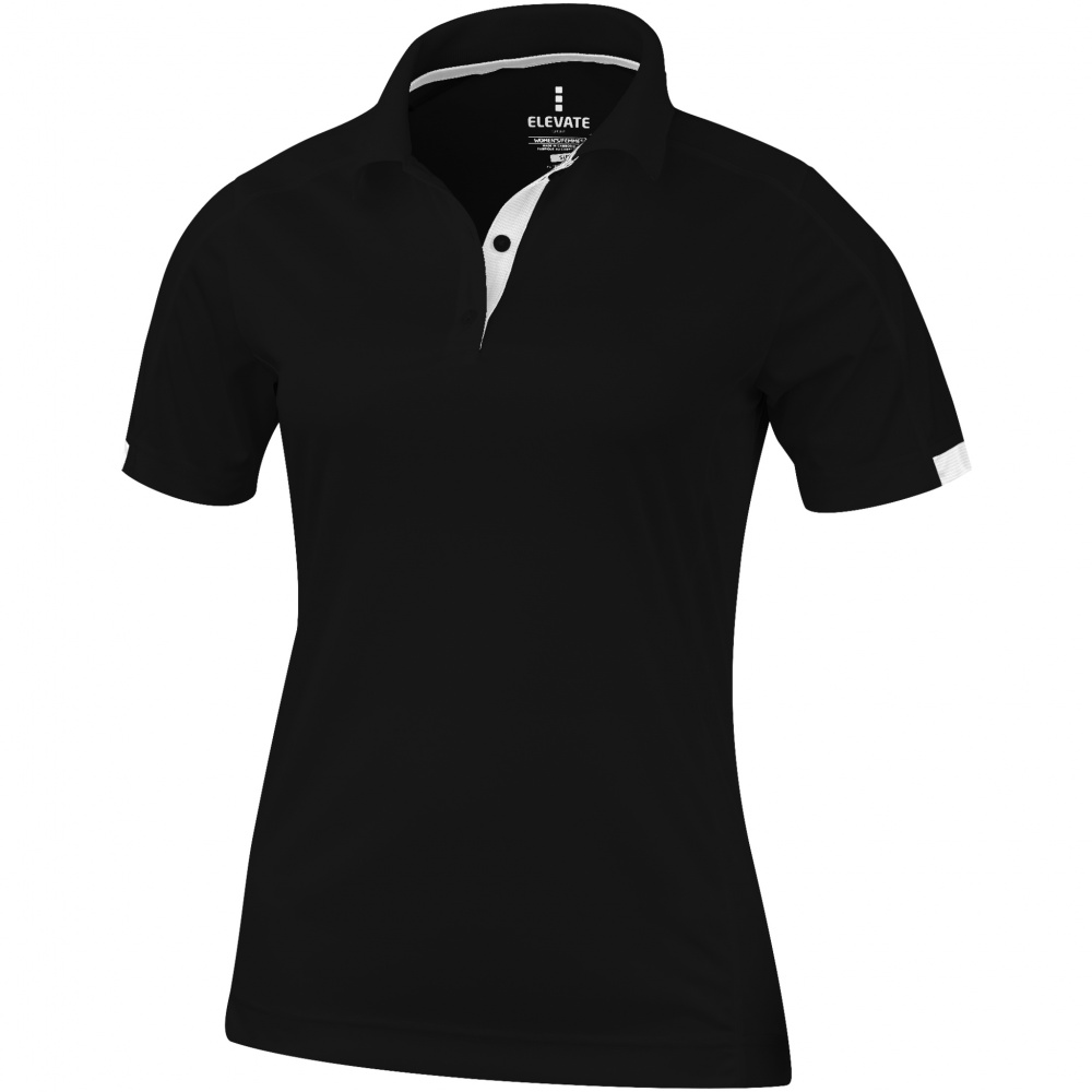 Logo trade promotional products image of: Kiso short sleeve ladies polo