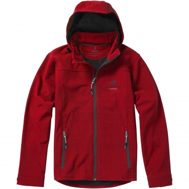 Logotrade promotional item image of: Langley softshell jacket, red