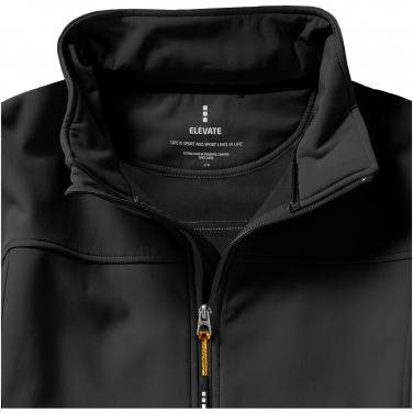 Logotrade advertising product image of: Langley softshell jacket, dark grey