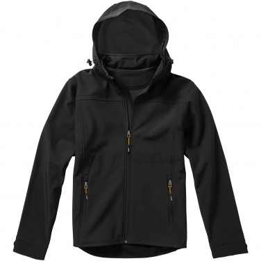 Logotrade promotional product image of: Langley softshell jacket, black