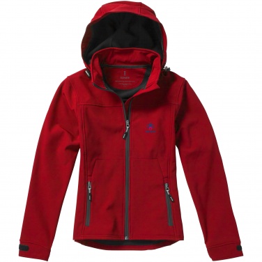 Logotrade promotional merchandise photo of: Langley softshell ladies jacket, red