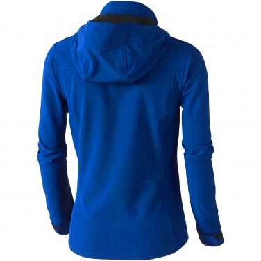 Logotrade promotional gift image of: Langley softshell ladies jacket, blue