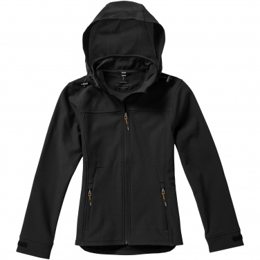 Logotrade promotional items photo of: Langley softshell ladies jacket, black