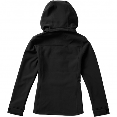 Logotrade promotional giveaway picture of: Langley softshell ladies jacket, black
