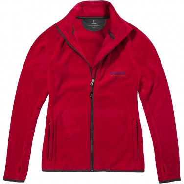 Logo trade promotional products picture of: Brossard micro fleece full zip ladies jacket