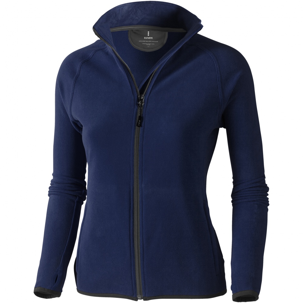 Logotrade promotional gift image of: Brossard micro fleece full zip ladies jacket