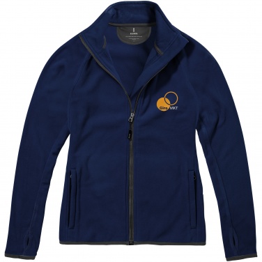 Logo trade promotional product photo of: Brossard micro fleece full zip ladies jacket