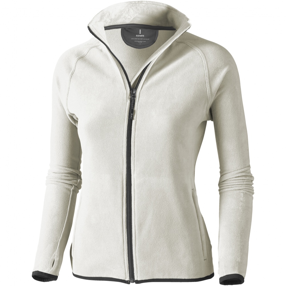 Logotrade promotional item picture of: Brossard micro fleece full zip ladies jacket