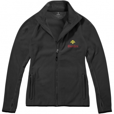 Logo trade promotional gift photo of: Brossard micro fleece full zip ladies jacket