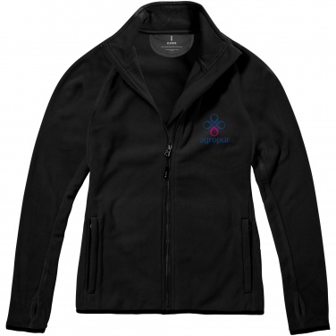 Logo trade advertising products image of: Brossard micro fleece full zip ladies jacket