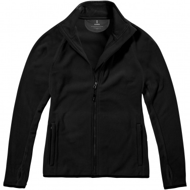 Logo trade corporate gift photo of: Brossard micro fleece full zip ladies jacket