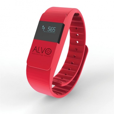 Logotrade advertising product image of: Activity tracker Keep fit, red