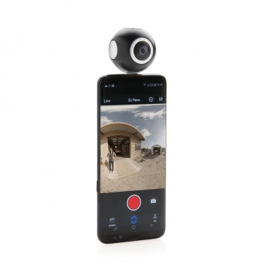 Logotrade business gift image of: Dual lens 360° photo and video camera