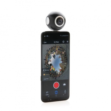 Logotrade promotional giveaway picture of: Dual lens 360° photo and video camera