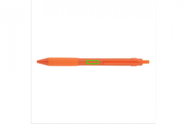 Logo trade promotional giveaways image of: X2 pen, orange