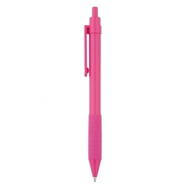 Logo trade promotional gifts picture of: X2 pen, pink