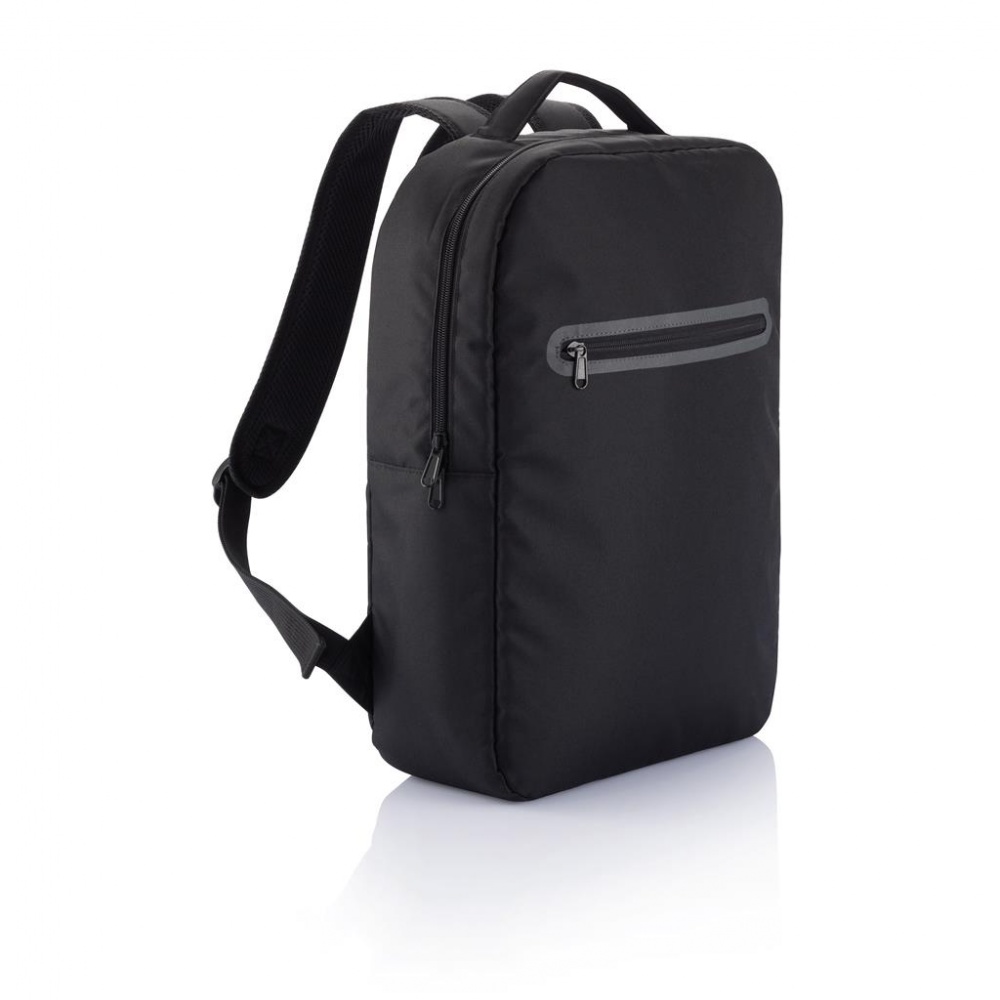 Logotrade promotional products photo of: London laptop backpack PVC free, black