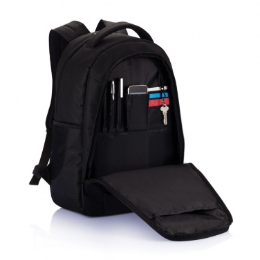 Logotrade advertising products photo of: Boardroom laptop backpack PVC free, black