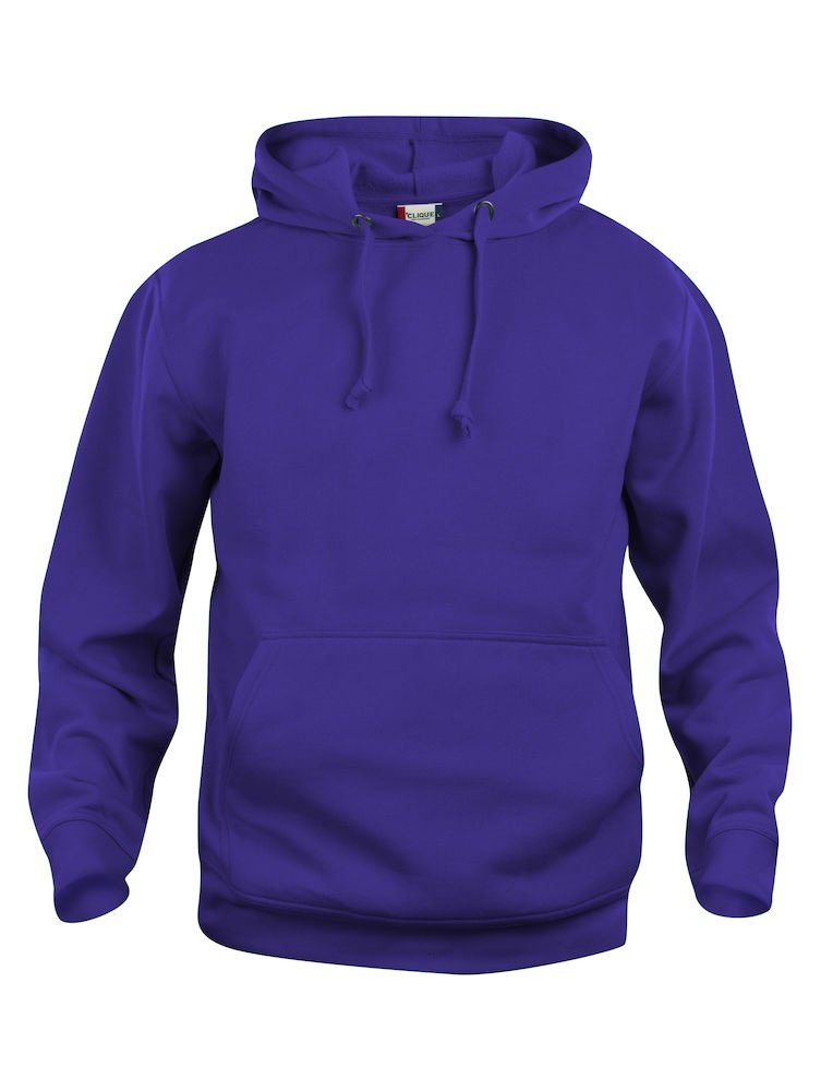 Logo trade business gifts image of: Trendy hoody, purple