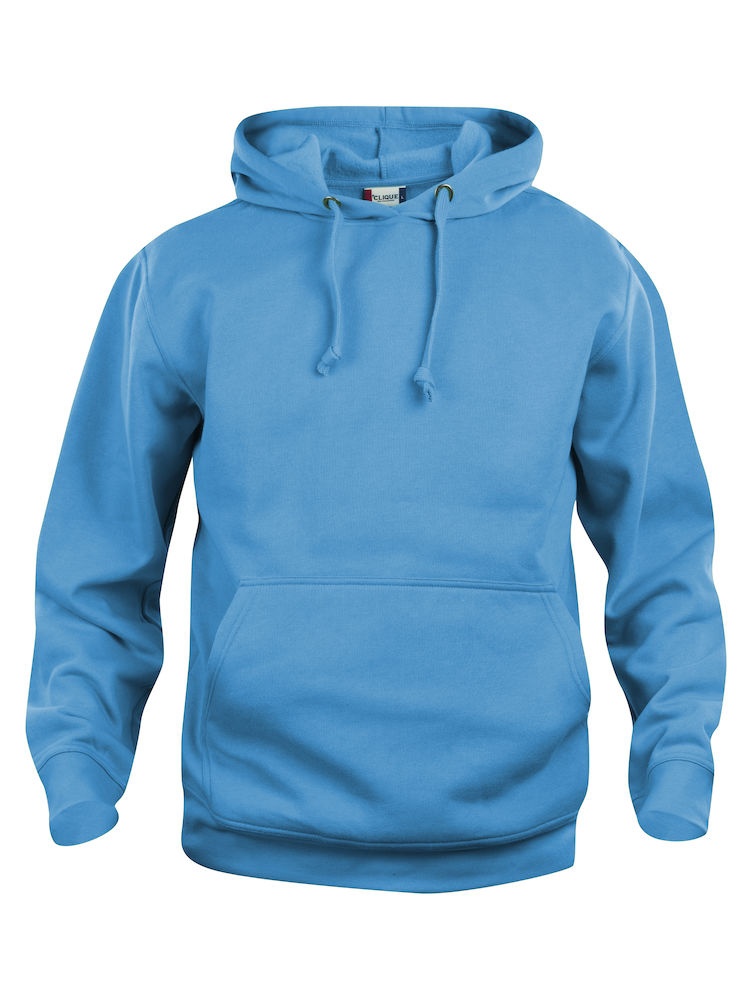 Logo trade promotional merchandise image of: Trendy Basic hoody, turquoise