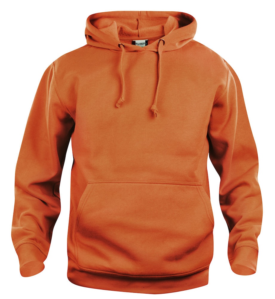 Logo trade promotional merchandise photo of: Trendy Basic hoody, dark orange