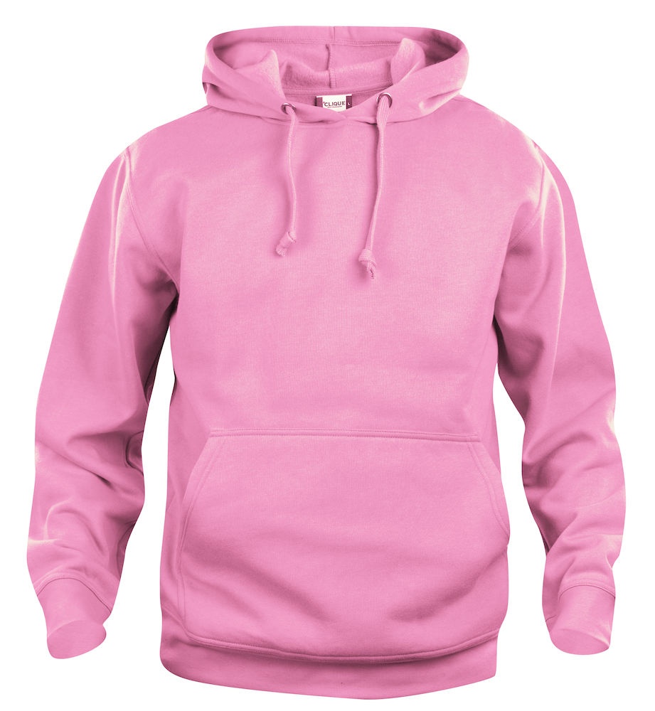 Logo trade promotional merchandise photo of: Trendy Basic hoody, light rose