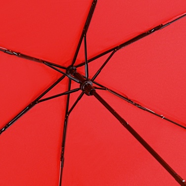 Logotrade promotional merchandise photo of: Mini umbrella Safebrella® LED light 5171, Red
