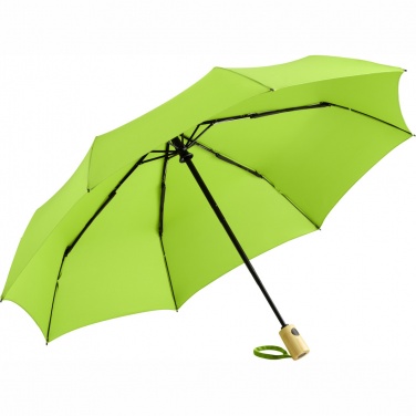 Logo trade promotional gifts image of: AOC mini umbrella ÖkoBrella 5429, Green