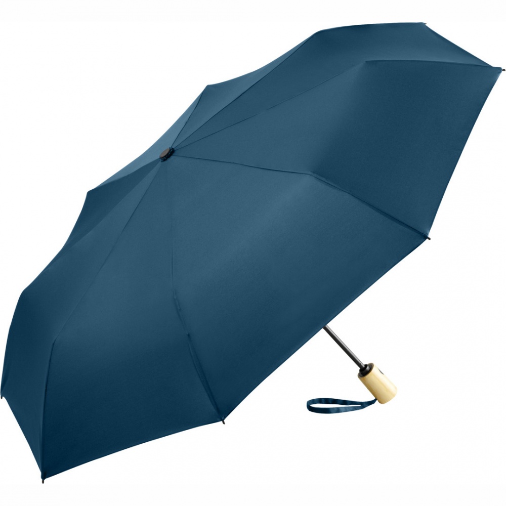 Logo trade promotional merchandise picture of: AOC mini umbrella ÖkoBrella 5429, Blue