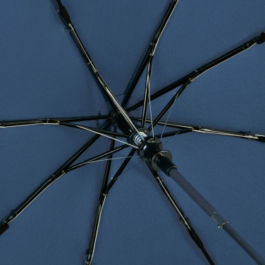 Logotrade business gift image of: AC mini umbrella Safebrella® LED 5571, Blue