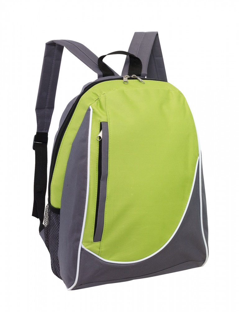 Logo trade promotional giveaways picture of: Backpack Pop, green