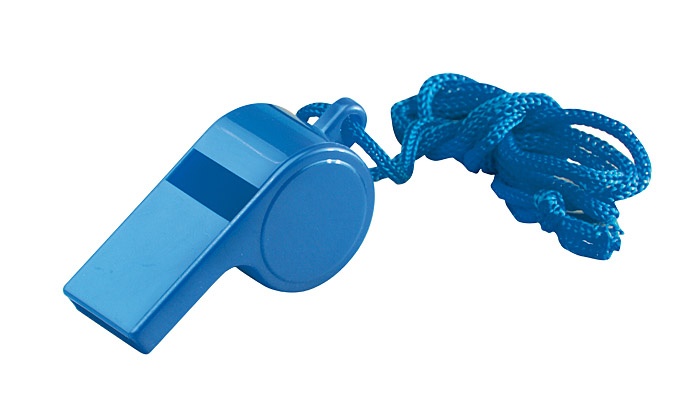 Logo trade promotional gifts picture of: Whistle WIST, blue